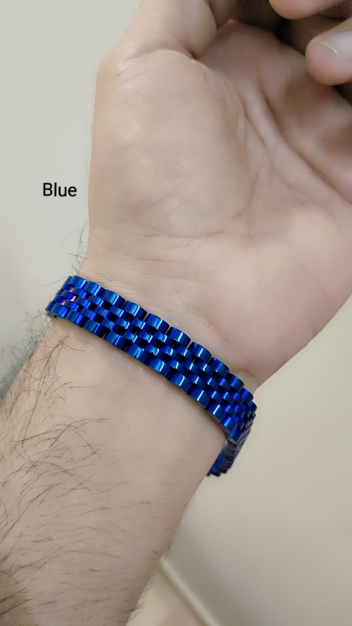 Luxury-Inspired Metal Link Bracelet β Multiple Colors | Tarnish-Free
