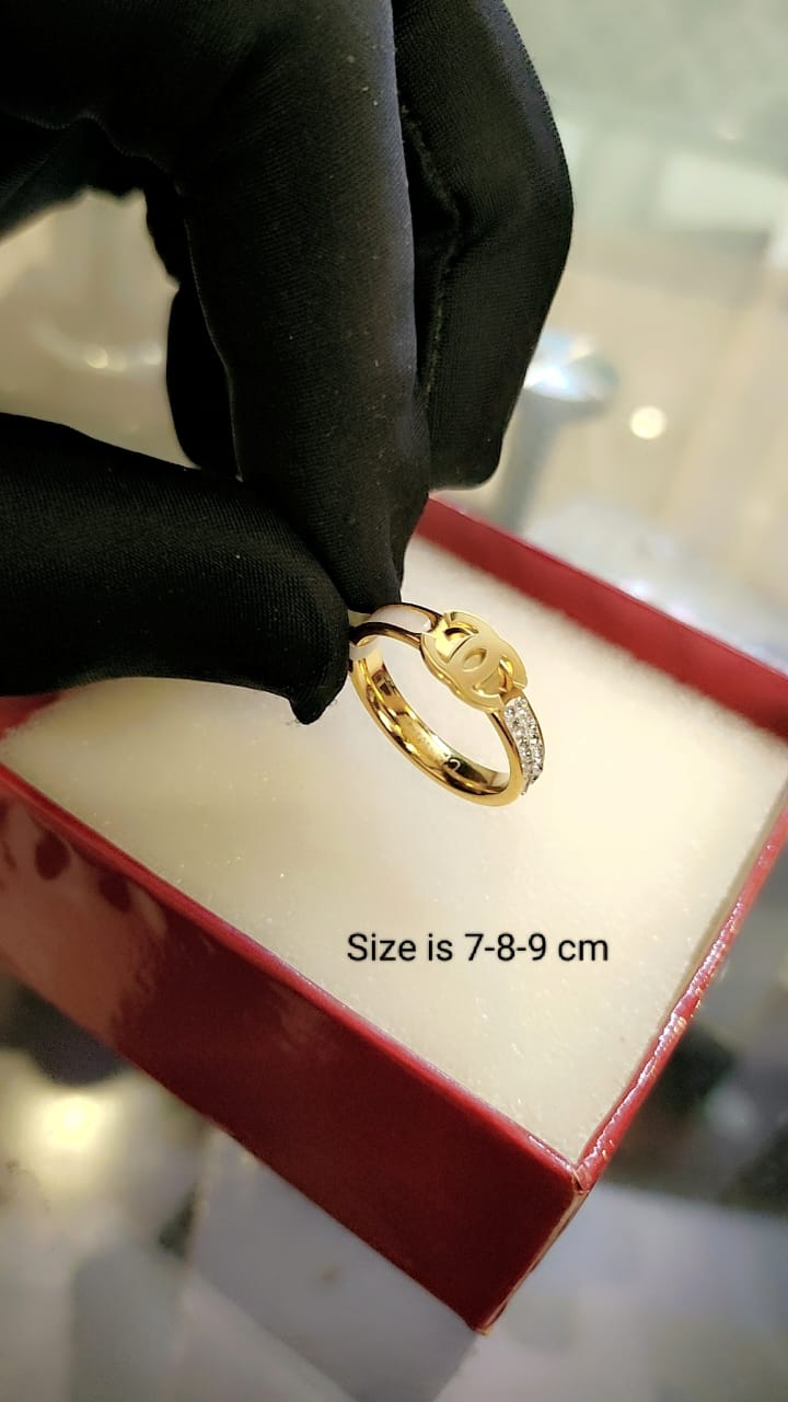 Twist Design Gold-Plated Ring – Tarnish-Free | Minimal & Elegant