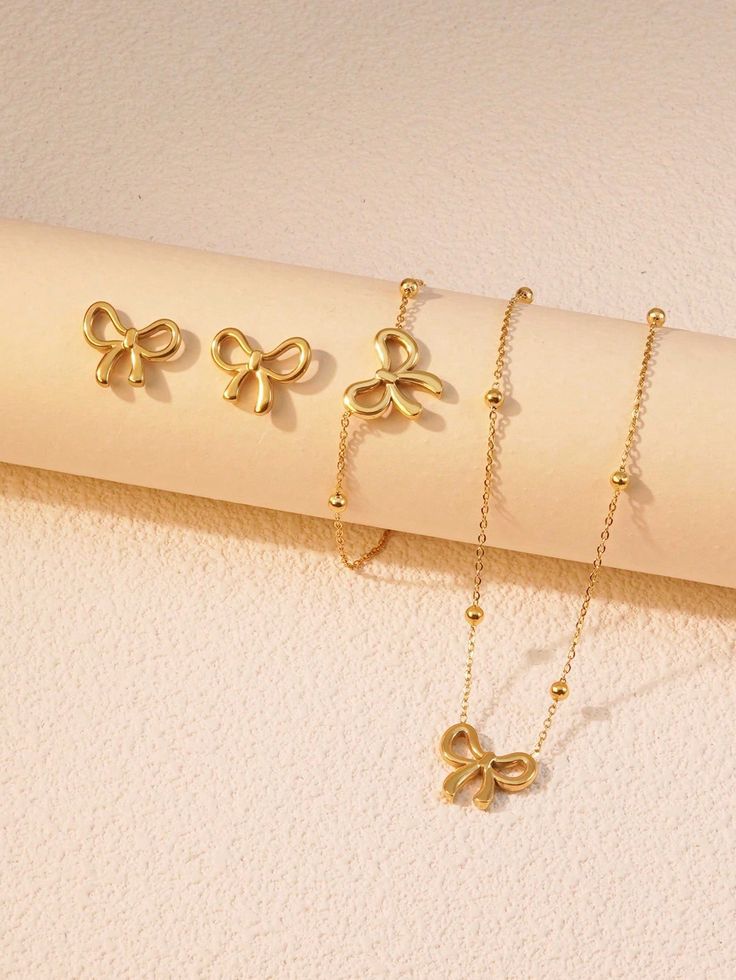 Bow Style Jewelry Set – Timeless Beauty in Every Curve