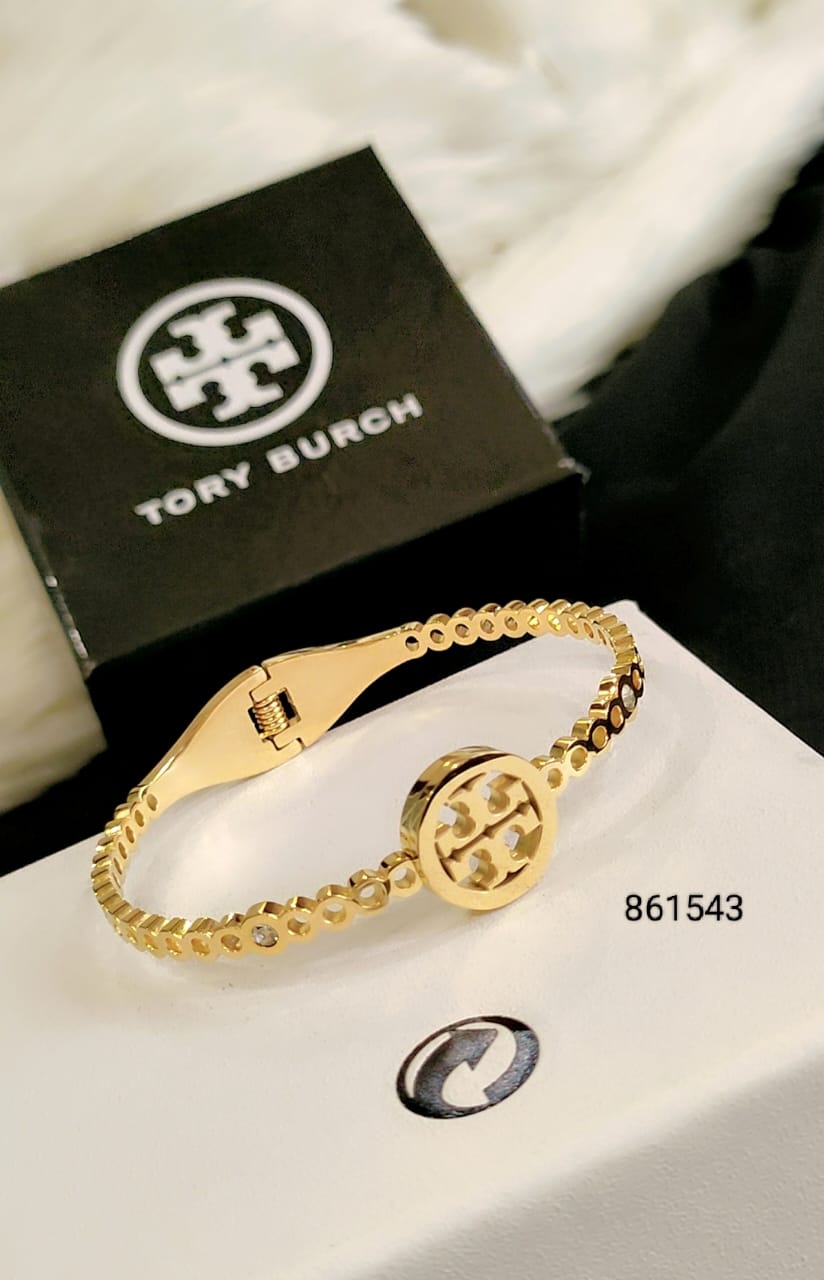Tory Burch-Inspired Gold Bracelet – Elegant Designer Style
