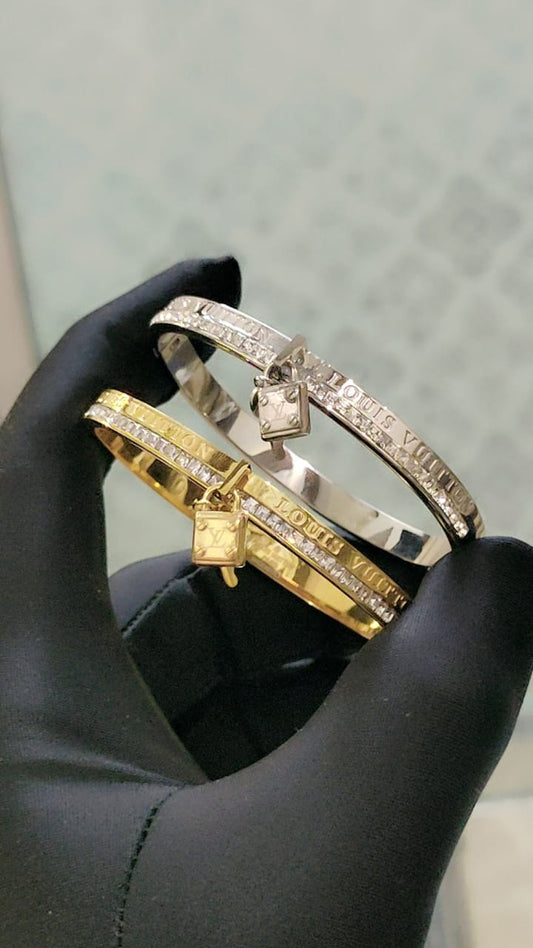 Luxury Gold Link Bracelet – Bold Designer-Inspired | Tarnish-Free Finish