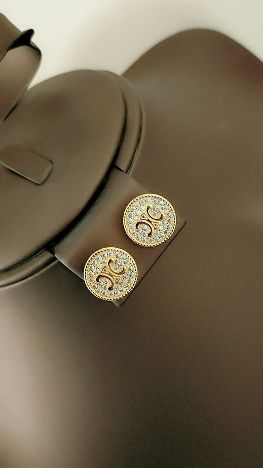 Round Hoop Earrings – Gold & Silver Color | Minimalist Fashion Jewelry