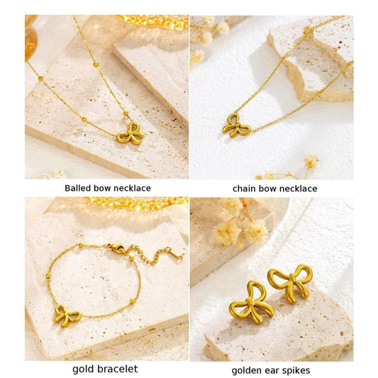Bow Style Jewelry Set – Timeless Beauty in Every Curve