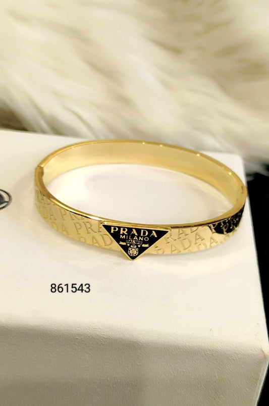 Prada-Inspired Luxe Bracelet – Sleek, Bold & Timeless